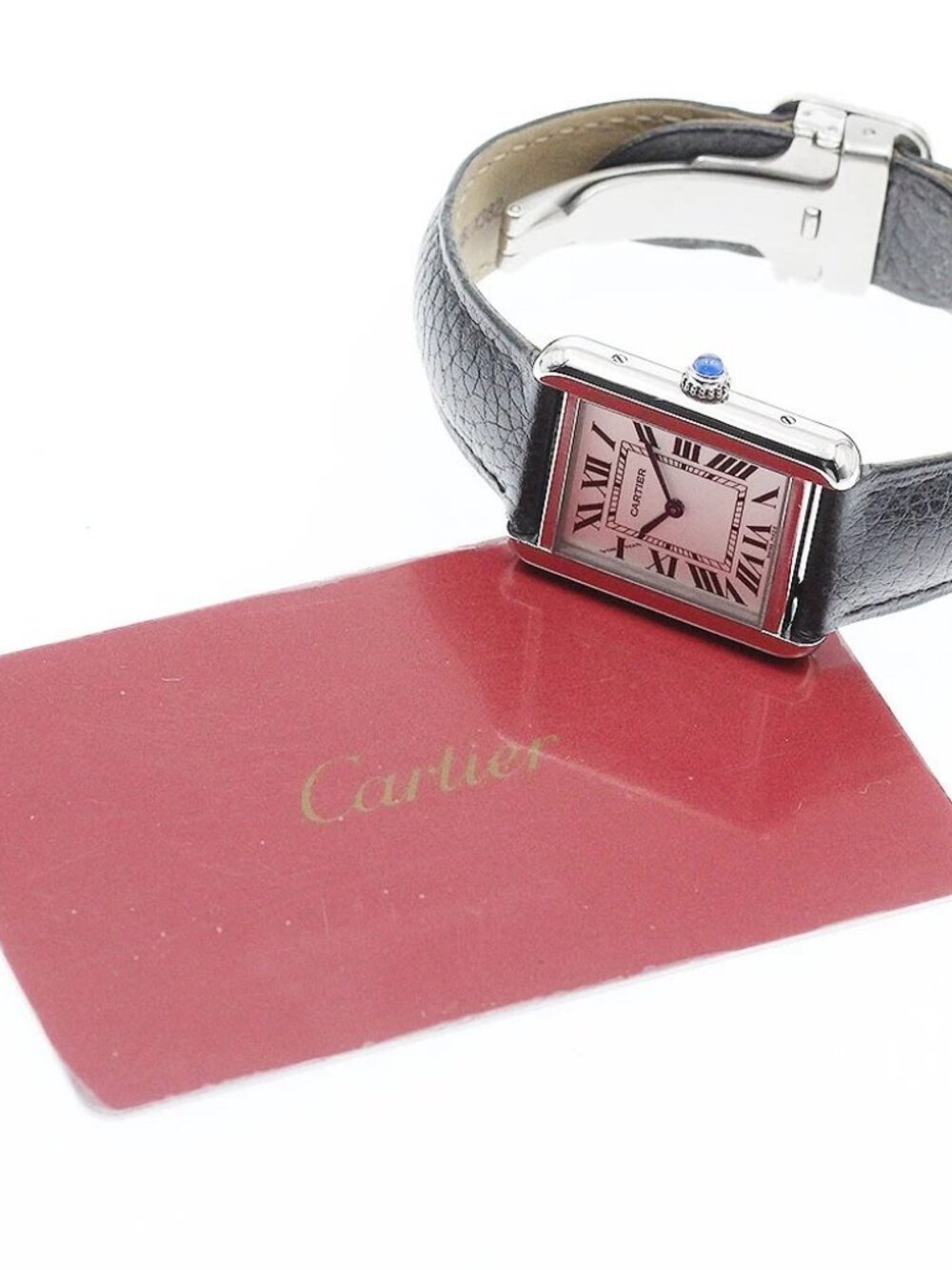 CARTIER Tank solo SM WSTA0030 Silver Dial Quartz Ladies Watch_934106 - Picture 2 of 7